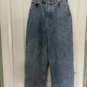 Ganni Blue Straight Leg Jeans